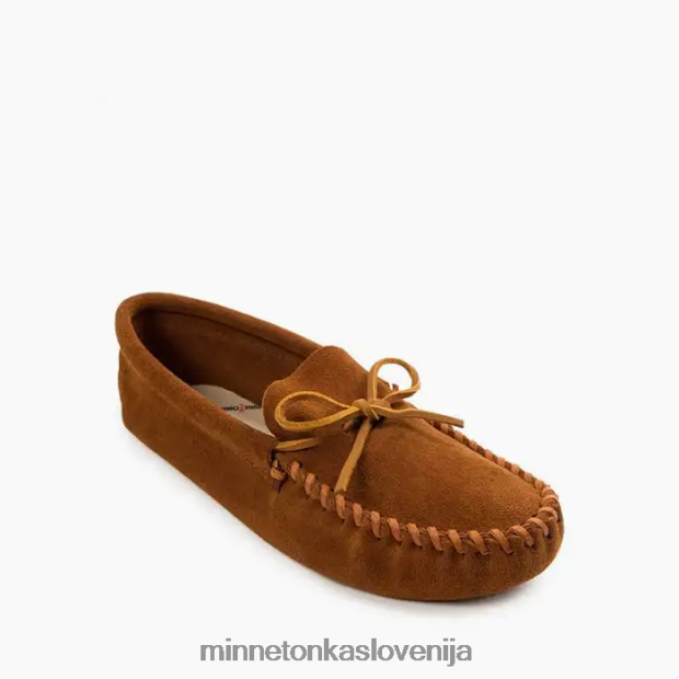 Minnetonka moški usnjen mehki podplat D06PXJ360 obutev rjav