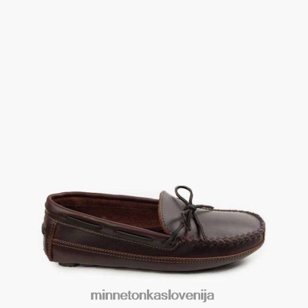 Minnetonka moški bistveni voznik D06PXJ346 obutev temno rjava