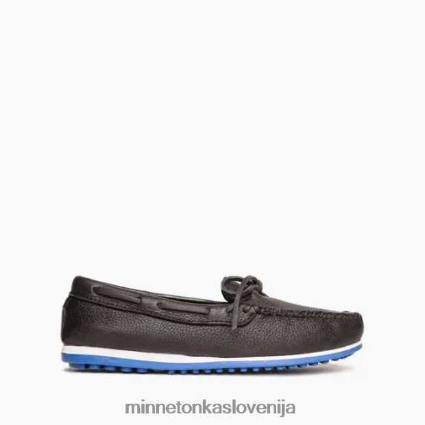 Minnetonka moški moosehide plus D06PXJ347 obutev Črna