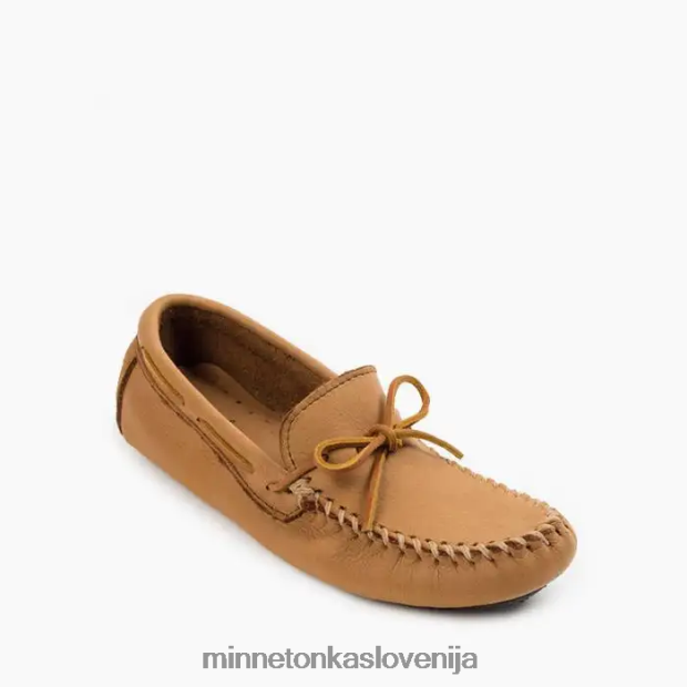 Minnetonka moški moosehide voznik D06PXJ356 obutev naravno