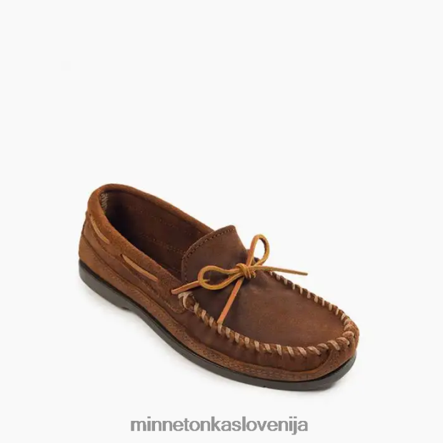 Minnetonka moški osnovni trdi podplat moc D06PXJ339 obutev rjavi ruff