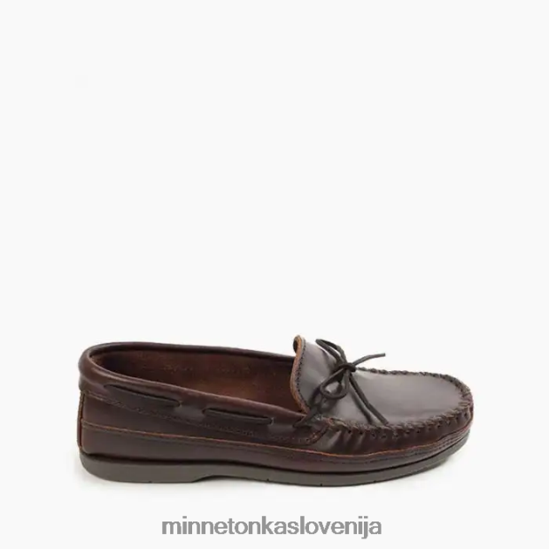 Minnetonka moški osnovni trdi podplat moc D06PXJ340 obutev temno rjava