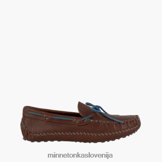 Minnetonka moški p.w. vožnja moc D06PXJ378 obutev rjava/jekleno modra