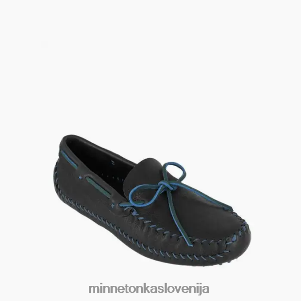 Minnetonka moški p.w. vožnja moc D06PXJ381 obutev črna/jekleno modra