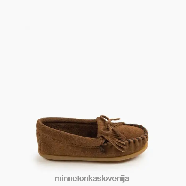 Minnetonka otroci kilty trdi podplat D06PXJ458 obutev prašno rjava
