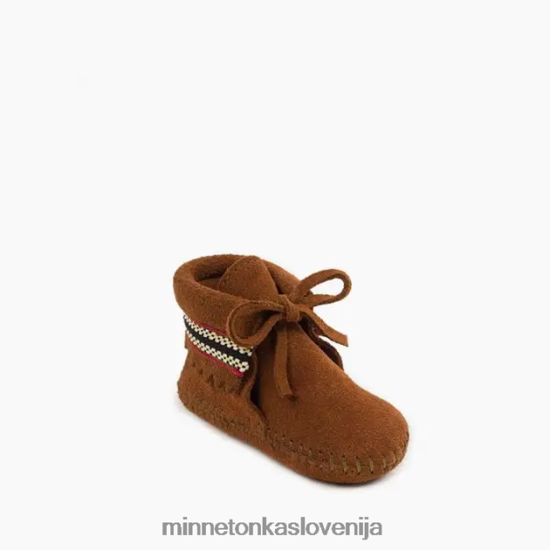 Minnetonka otroci pleteni škorenj D06PXJ484 obutev rjav
