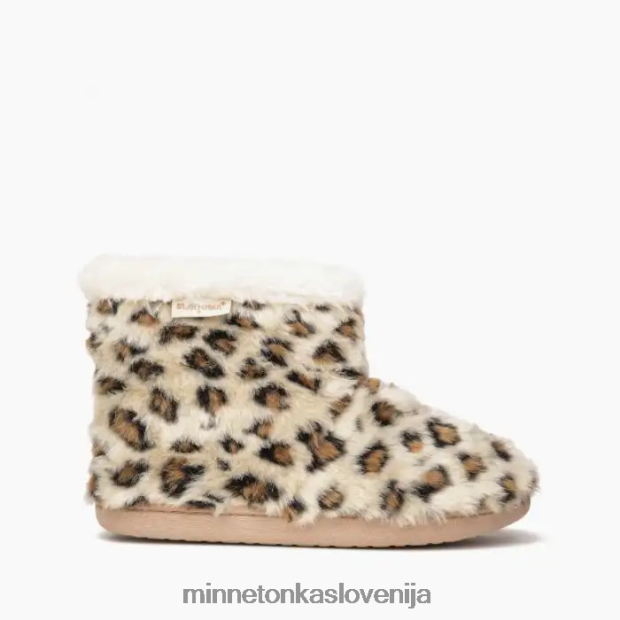 Minnetonka ženske betty D06PXJ243 obutev kremni leopardji tisk