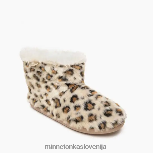 Minnetonka ženske betty D06PXJ243 obutev kremni leopardji tisk