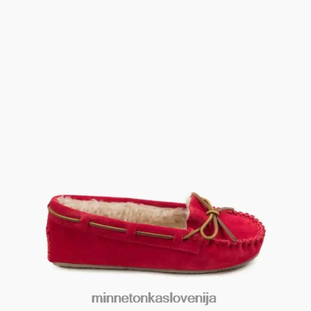 Minnetonka ženske klicno D06PXJ206 obutev rdeča