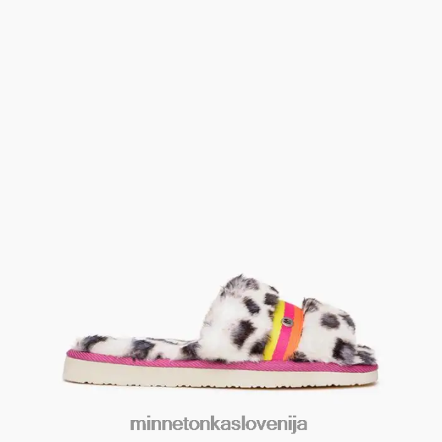 Minnetonka ženske london D06PXJ279 obutev beli leopardji tisk