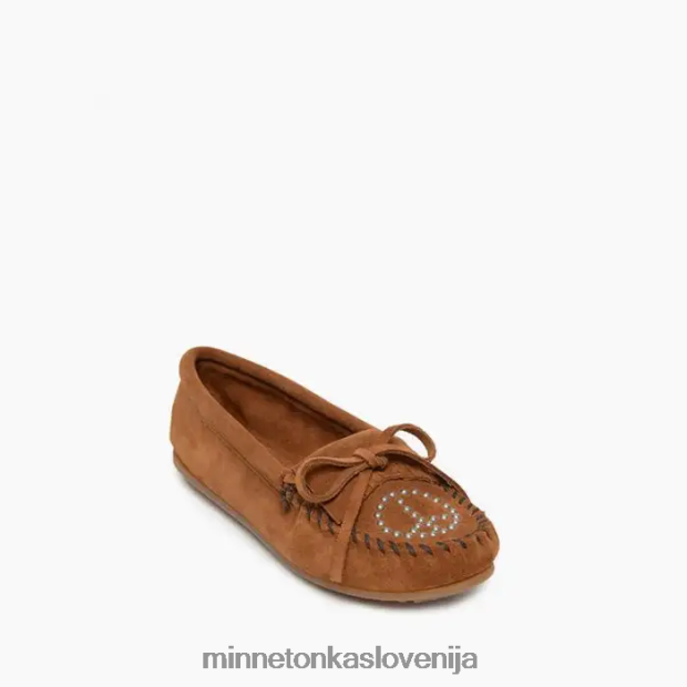 Minnetonka ženske mir moc D06PXJ124 obutev rjav