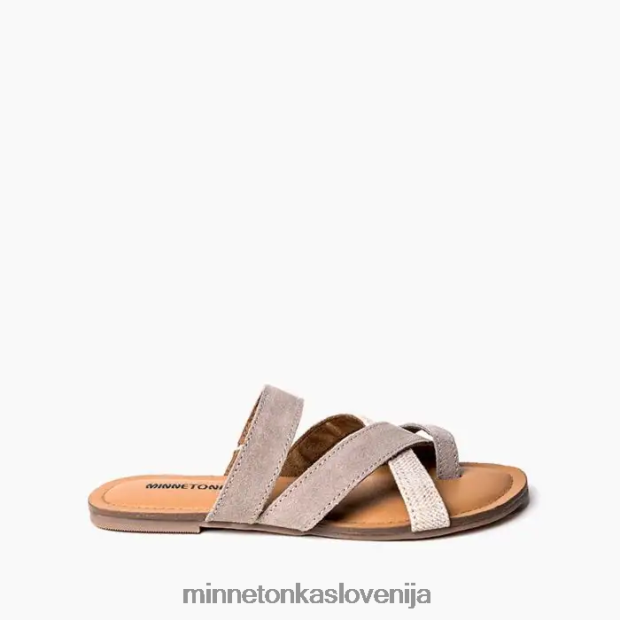 Minnetonka ženske faribee D06PXJ168 obutev preprosto taupe multi