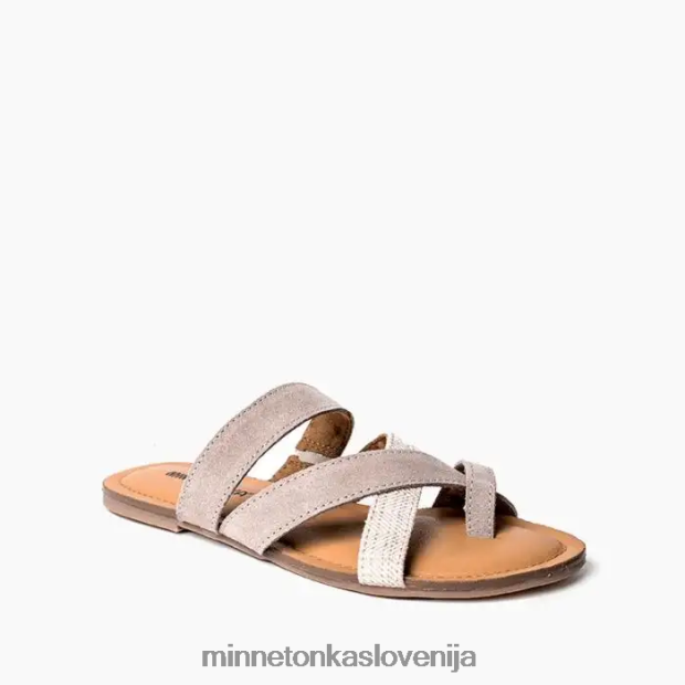 Minnetonka ženske faribee D06PXJ168 obutev preprosto taupe multi
