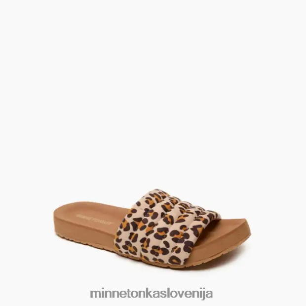 Minnetonka ženske heidi D06PXJ177 obutev kremni leopardji tisk
