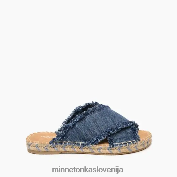 Minnetonka ženske poper D06PXJ170 obutev modri denim