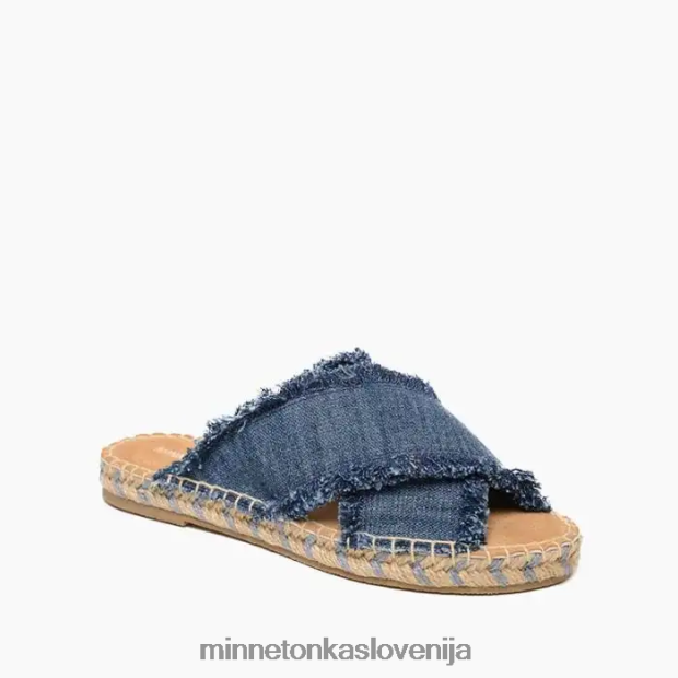 Minnetonka ženske poper D06PXJ170 obutev modri denim