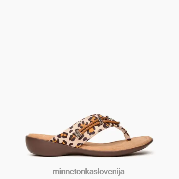 Minnetonka ženske silverthorne 360 D06PXJ155 obutev kremni leopardji tisk