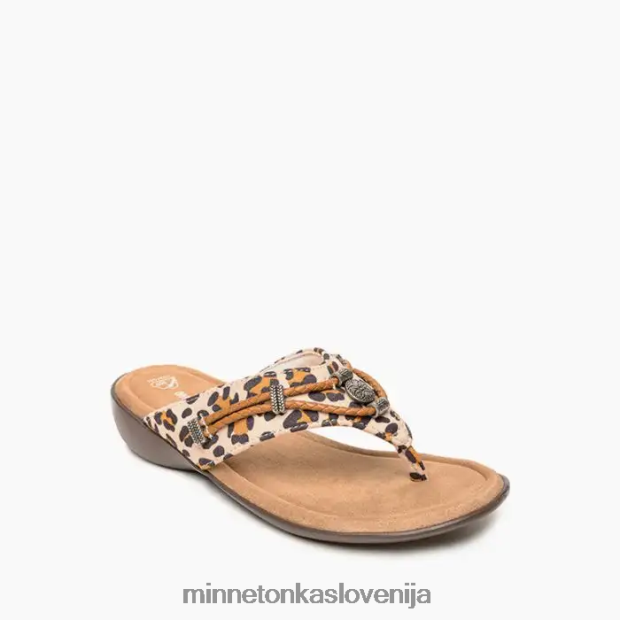 Minnetonka ženske silverthorne 360 D06PXJ155 obutev kremni leopardji tisk