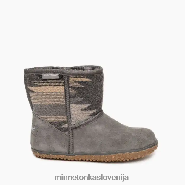 Minnetonka ženske tali D06PXJ48 obutev siva multi