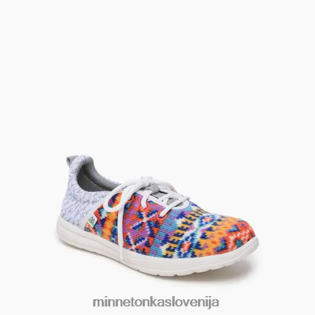 Minnetonka ženske eko na novo D06PXJ312 obutev oranžni sončni zahod