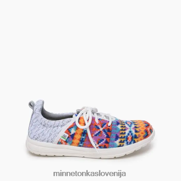 Minnetonka ženske eko na novo D06PXJ319 obutev oranžni sončni zahod