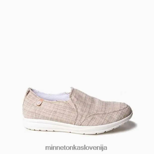 Minnetonka ženske prostranstvo D06PXJ136 obutev tan ribja kost